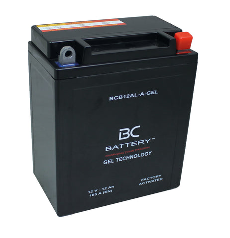 BCB12AL-A-GEL| GEL Motorcycle Battery, 12V