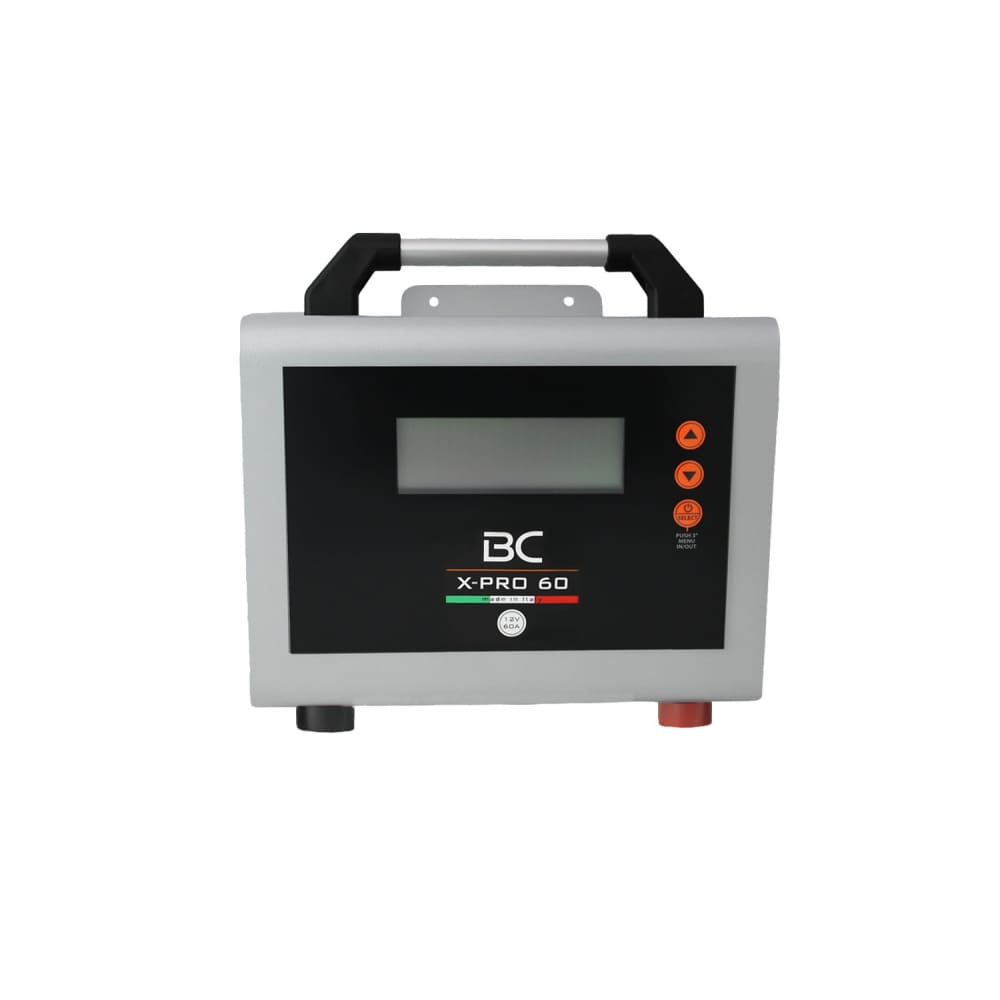 Caricabatteria e Stabilizzatore Professionale con Modalità Showroom 12V 60A - BC X-PRO 60 - BC Battery Italian Official Website